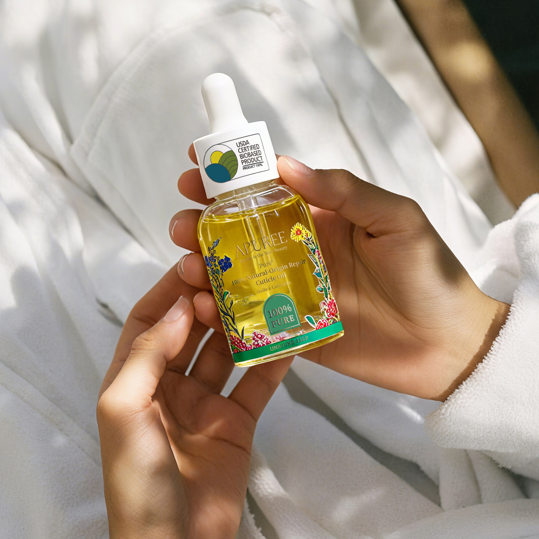 100% USDA Verified Bio-Based Cuticle Oil