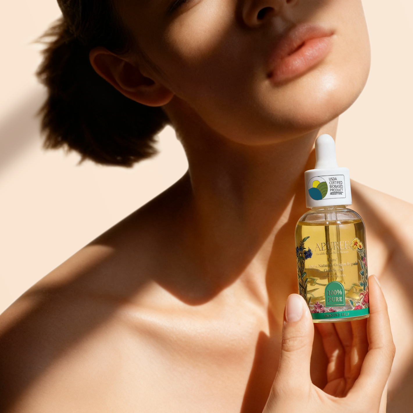 APUREE Black Rose Natural Scented Cuticle Oil