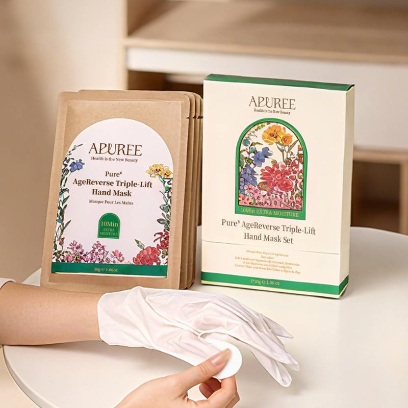 Apuree Plantifique Hand Mask with 100% Botanical Formula