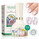 APUREE Pure Renewal Gel Nail Polish 01 Pearl 20ml Sheer Lavender Pearl Nail Color