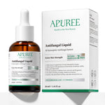 APUREE Extra-Max Strength antifungal liquid nail treatment with 25% Undecylenic Acid and 1% Tolnaftate for damaged and discolored nails