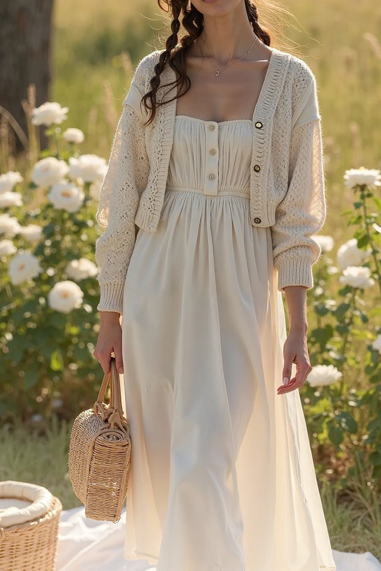 Woman in nature representing Apuree plant-based nail and hand care ingredients
