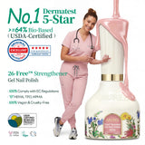 26-Free™ Sheer Gel Nail Polish: >64% Bio-Based, 0.68 fl. oz - Pretty In Pink