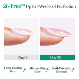 26-Free™ Cat Eye Gel Nail Polish: >64% Bio-Based, 0.68 fl. oz -Opal Bloom