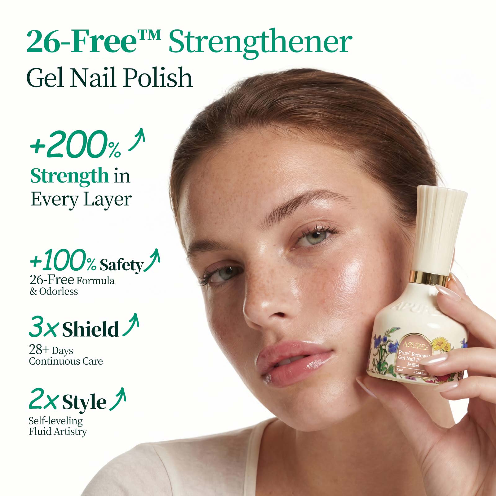 APUREE Salon Quality Gel Nail Polish Set