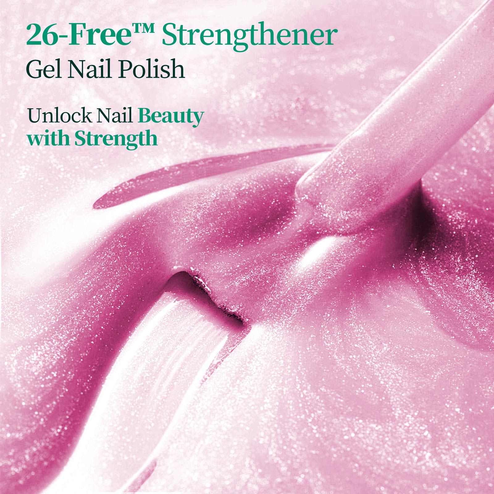 26-Free™ Cat Eye Gel Nail Polish: >64% Bio-Based, 0.68 fl. oz -Opal Bloom