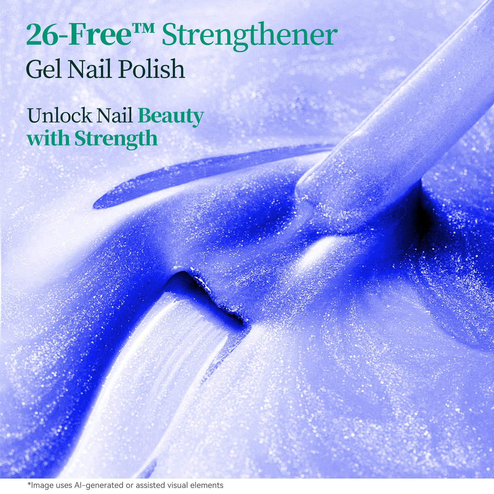 26-Free™ Cat Eye Gel Nail Polish: >64% Bio-Based, 0.68 fl. oz -Siren's Cove