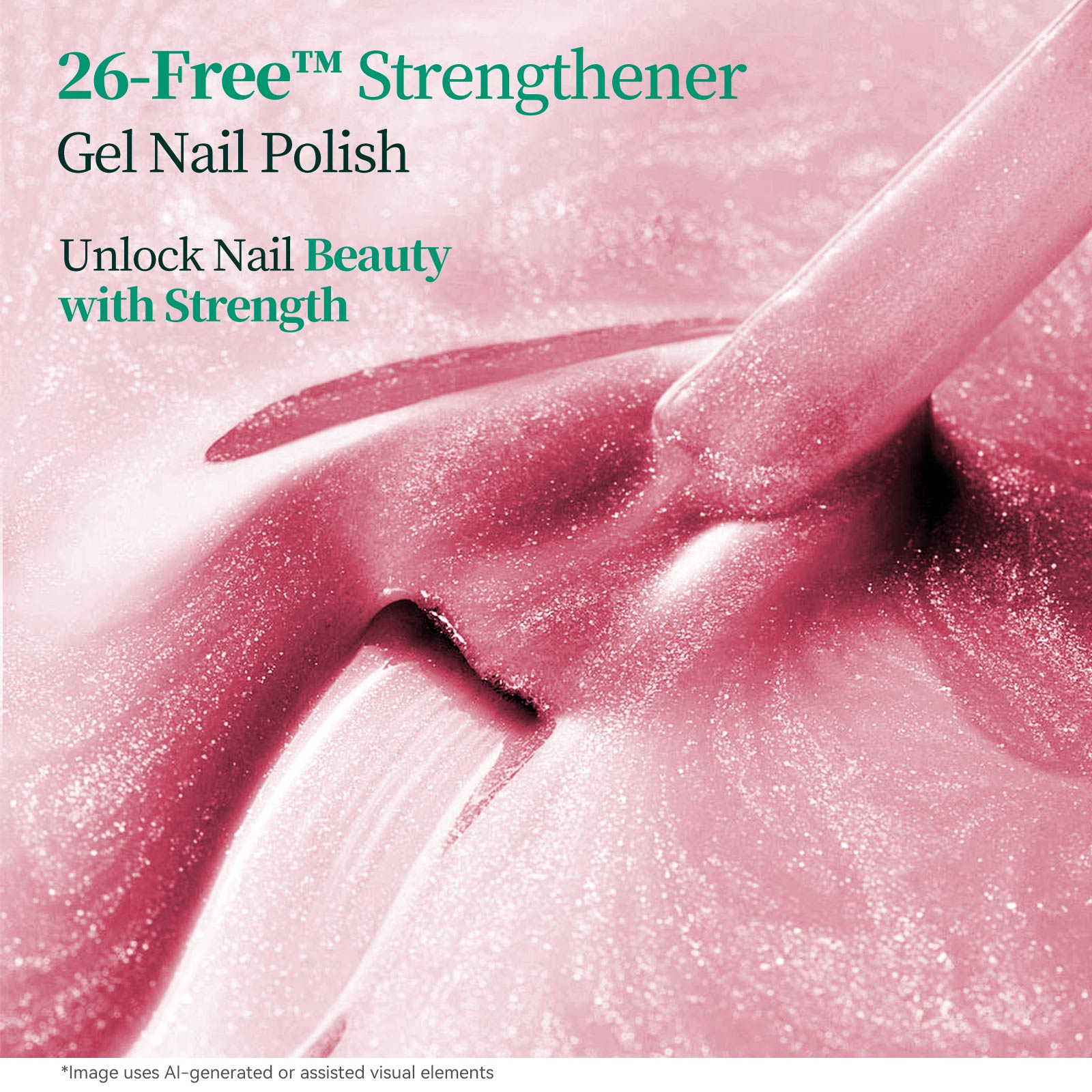 26-Free™ Cat Eye Gel Nail Polish: >64% Bio-Based, 0.68 fl. oz -Aqua Aura