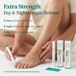 Apuree maximum strength toenail fungus treatment daily application for clear healthy nail appearance