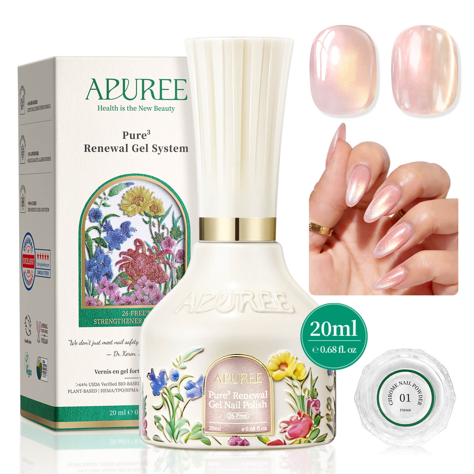 APUREE-Odorless-Gel-Nail-Polish-Set