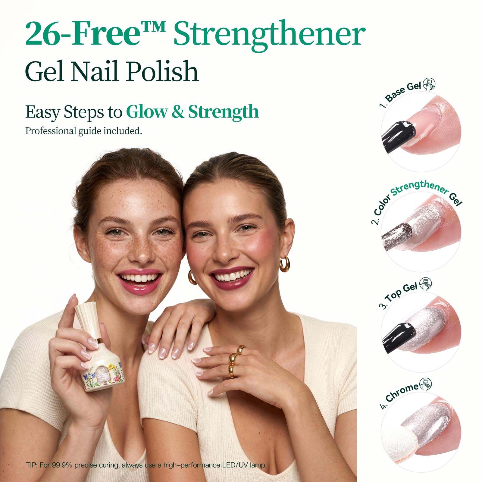How to Apply APUREE Strengthener Gel Nail Polish for Healthy Nails