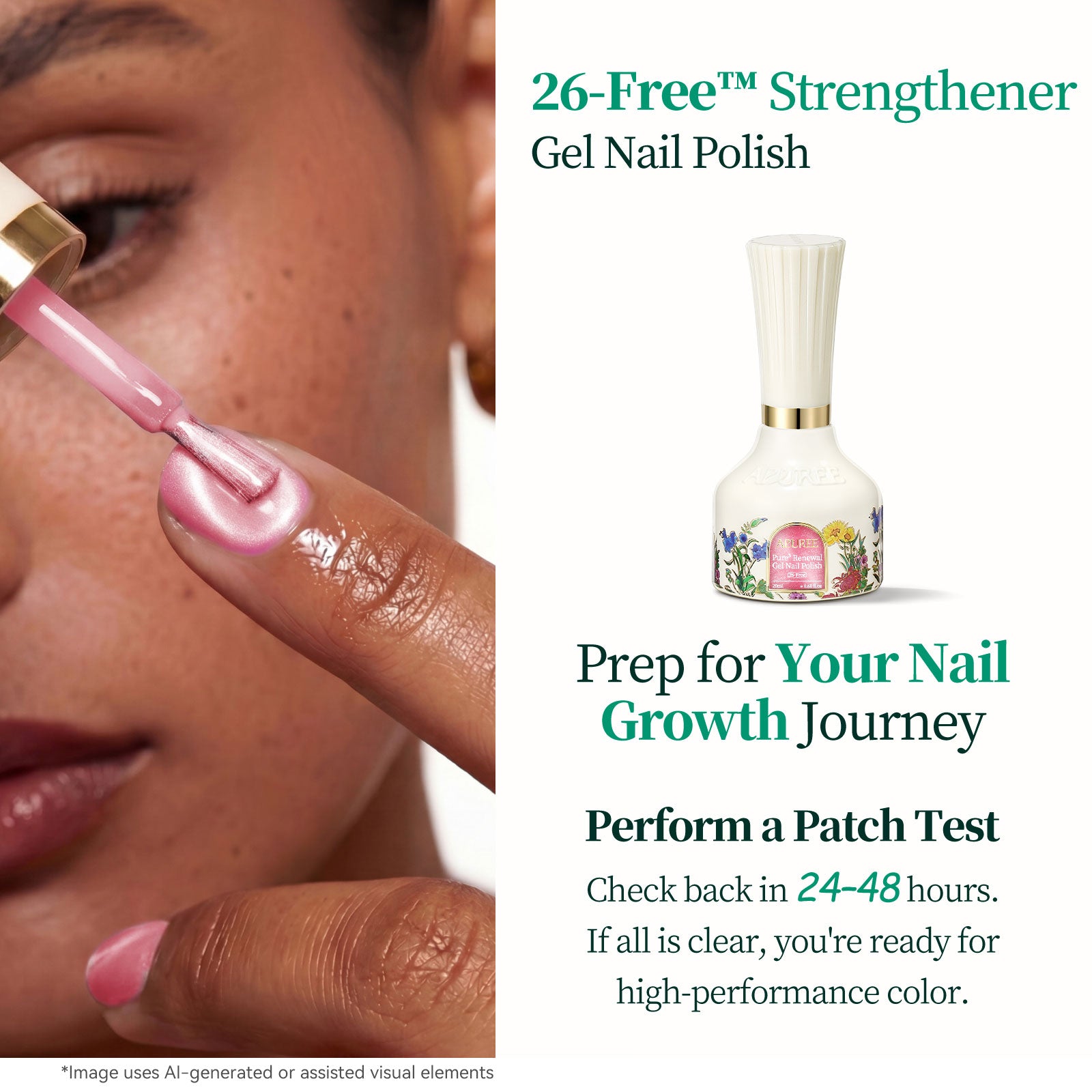 26-Free™ Cat Eye Gel Nail Polish: >64% Bio-Based, 0.68 fl. oz -Aqua Aura
