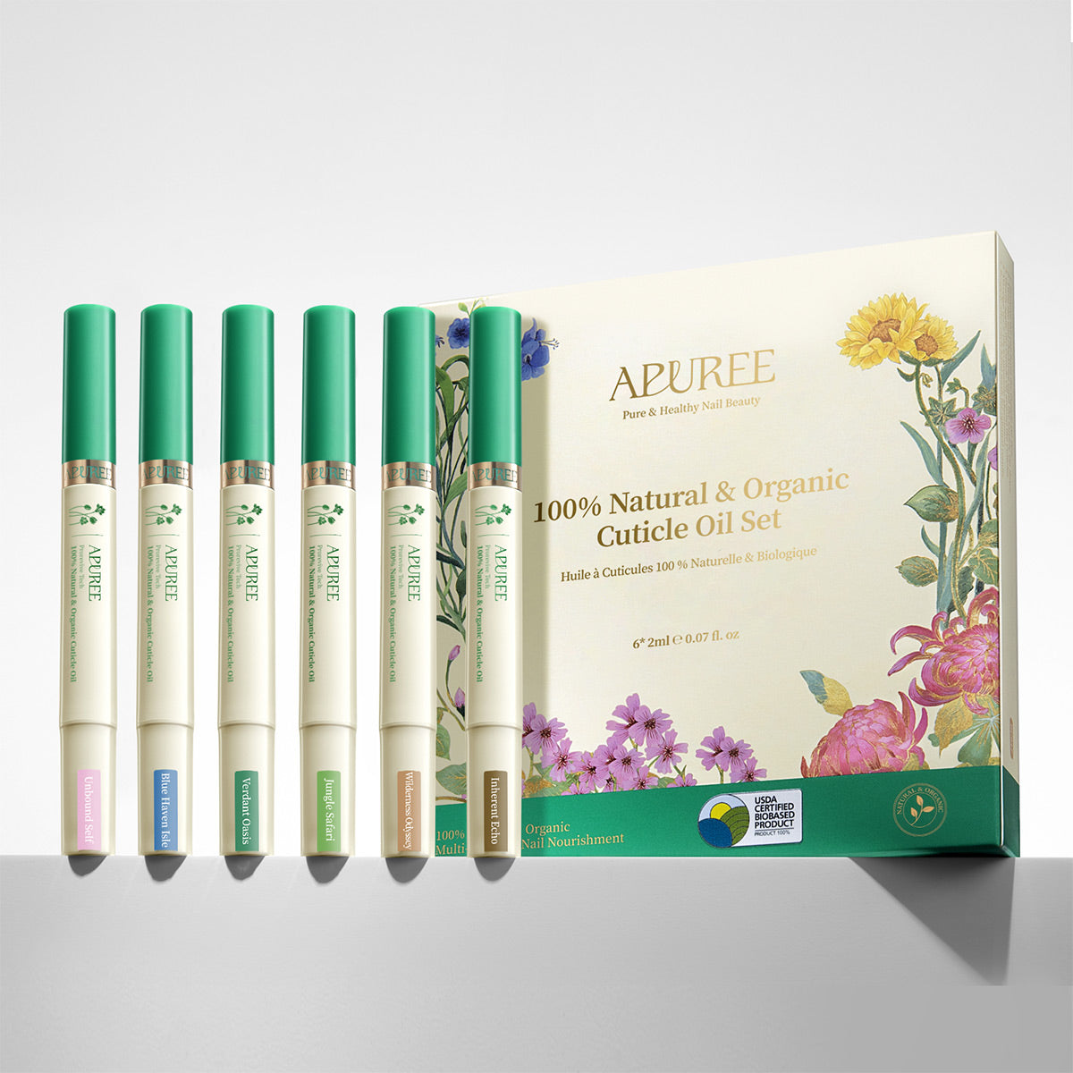 Apuree natural & organic cuticle oil
