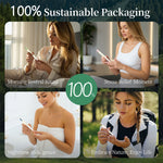 Apuree 100% sustainable packaging
