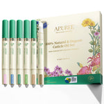 USDA Organic Cuticle Oil Set: 100% Pure, Natural-Origin, 6pcs